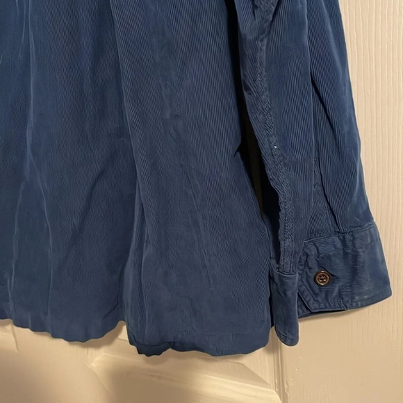 Carbon2cobalt men’s long sleeve button down blue shirt size XL - Picture 6 of 7